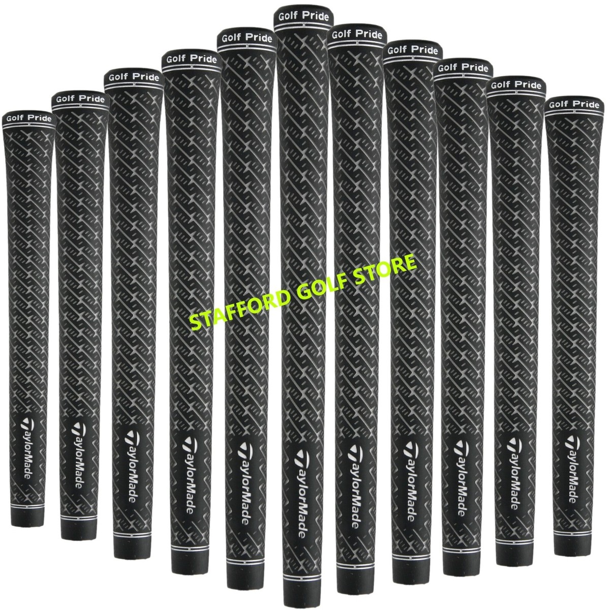 NEW TaylorMade Qi35 Golf Pride Z-Grip Golf Grips Bundle Standard