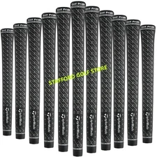 TaylorMade Qi35 Golf Pride Black/Silver Z-Grip Standard 60 R Excellent Moisture