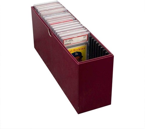 12 BCW Slotted Graded Card Box For PSA Certified Slabs Storage Case MTG Pokemon - Picture 6 of 8