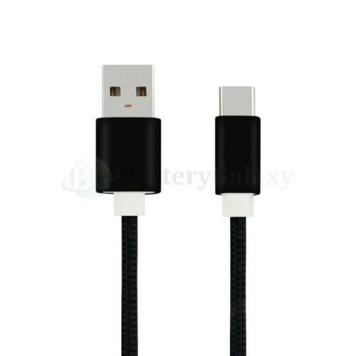 10FT Braided Type USB-C to USB-A Fast Charge Cable Cord Quick Charger Charging - Picture 8 of 16