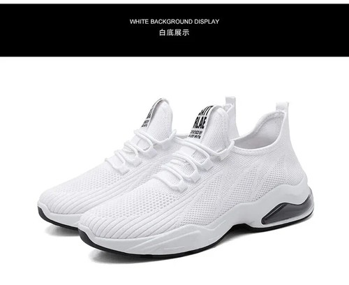 Casual Men's Running Sneakers Slip on Breathable Tennis Walking Athletic Shoes - Picture 16 of 25
