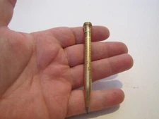 VTG WAHL/EVERSHARP GOLD FILLED MECHANICAL PENCIL USED 