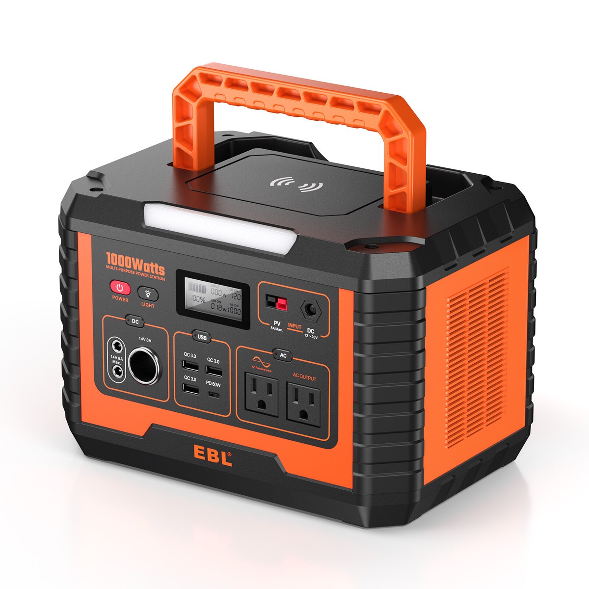 EBL大容量2000wポータブルバッテリー Amazon.co.jp: ポータブル電源 大容量 1000W 932.4Wh/42Ah EBL