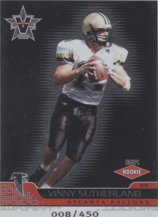 2001 Pacific Vanguard Vinny Sutherland #103 - 1 of 2