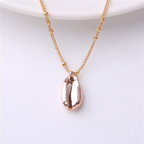 Collar Colgante Playa Joyería Cadena Concha Mar Boho Mujer Gargantilla Caracola Cowrie - Imagen 26 de 43