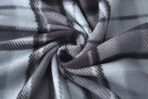 Tartan Fleece Blanket Sofa Throw Bed Throwover Cover EXTRA Large Sizes In Stock - Picture 32 of 44