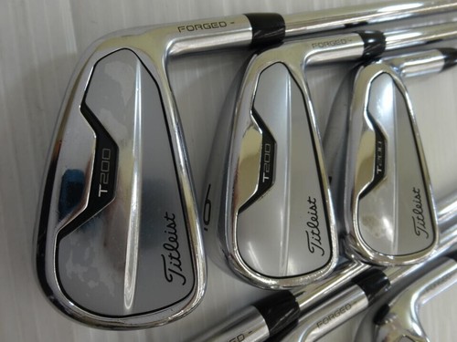 Titleist T200 2021 Iron 6 Clubs Set 5I - 9I,PW N.S.PRO 105T Flex S Men RH JPN - Picture 11 of 16