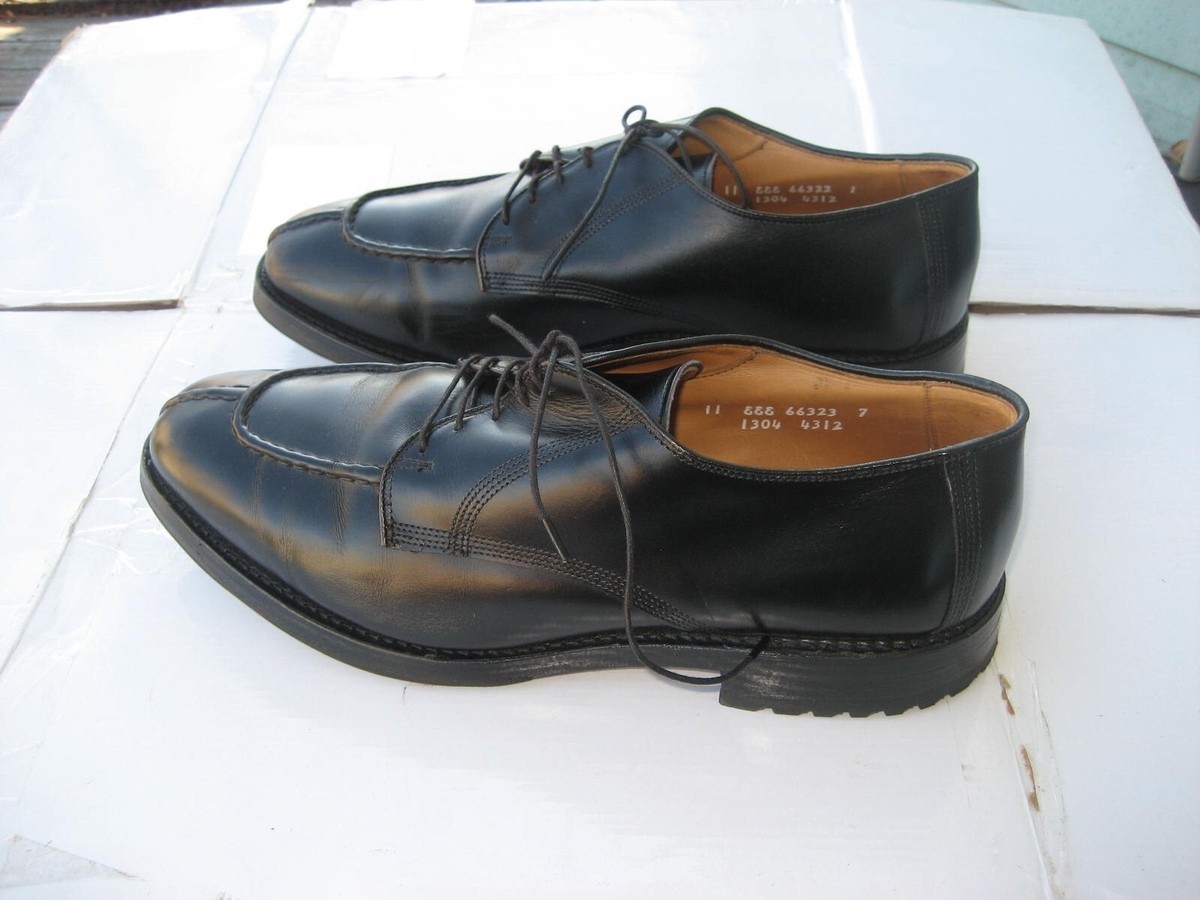 Allen Edmonds Dellwood Men\'s Leather Dress Shoes Size 10 Allen Edmonds Dellwood Men Brown Leather Split Toe Oxford  main image 2