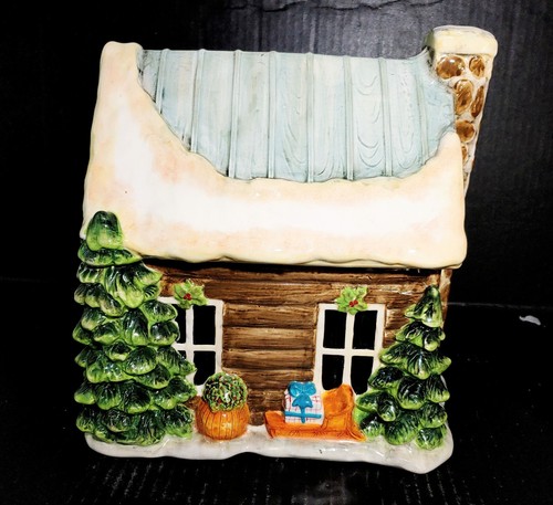 Certified International Susan Winget HOLIDAY LODGE Cookie Jar Winter Christmas - Bild 5 von 9