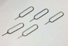 5 iPhone Huawei SAMSUNG Eject Sim Card Tray Open Pin Needle Key Tool New US Ship