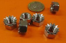 Stainless Steel Hex Nut Washer KEPS 5/16"-24 x 1/2" W x 21/64" H, 25 pcs