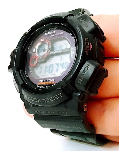 CASIO G-SHOCK MUDMAN G-9300-1 orologio da polso ottimo funzionante - Imagen 4 de 16