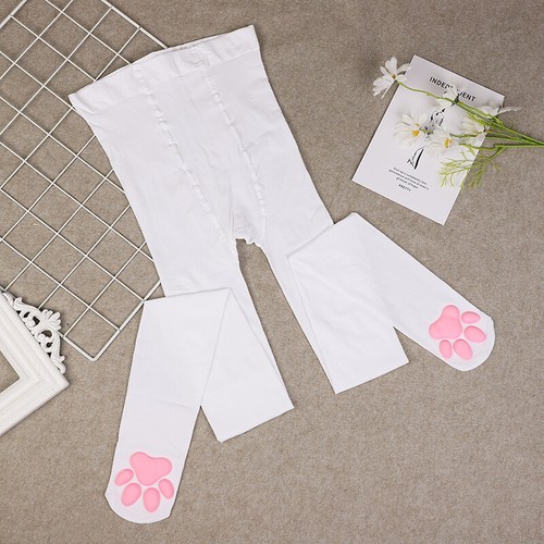 Lolitas Cat Paw Pad Socks Tights Top Pantyhose Thigh High Stockings Cosplay - Picture 4 of 17
