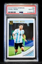 2018 Panini Donruss Lionel Messi #88 PSA 10 Argentina GOAT Barcelona