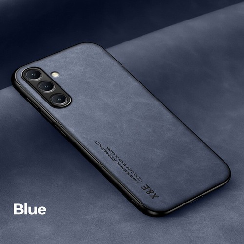 HandyHülle Für Samsung S25 S24 Ultra S23FE A54 A55 Leder Magnetische Schutz Case - Zdjęcie 12 z 17