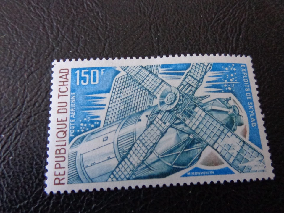 CHAD - Estampillas - SC# C155 y C156 - MLH - 1974 - EN MUY BUEN ESTADO Foto 2 de 2