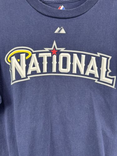 T-SHIRT Phillies Roy Halladay 2010 ALL STAR GAME adulto taglia L Majestic molto rara - Foto 2 di 9