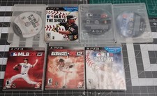 PS3 MLB Major League Baseball Show Game Lot 2K12 2K13 11 12 13 15 16