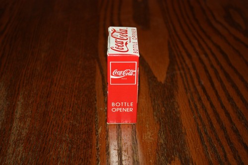 Coca-Cola Stationary Metal Bottle Opener New Old Stock New In Package (NIP) - Picture 4 of 8