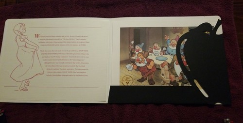 ESCLUSIVA LITOGRAFIA COMMERCIALE WALT DISNEY BIANCO NEVE IN OTTIME CONDIZIONI-RARA - Foto 5 di 9