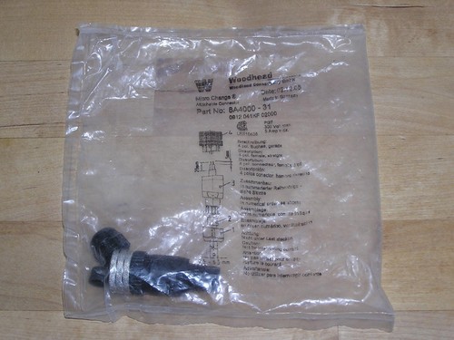 NEW - Lot of 8x Woodhead 8A4000-31 0912 041KF 02000 M12 Female 4pole - Bild 3 von 3