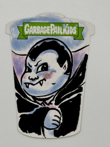 Boceto en forma de NASTY NICK Jiménez 2020 Topps Garbage Pail Kids 35 aniversario - Imagen 3 de 3