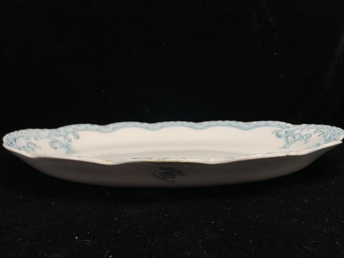 JOHNSON BROTHERS TOURAINE 14" SERVING PLATTER Antique China ENGLAND Oval Tray - Picture 3 of 12