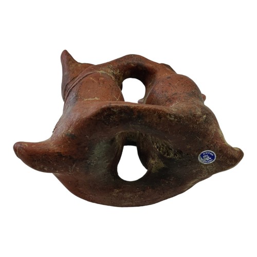 Pre Columbian Dancing Hairless Colima Dogs Xoloitzcuintle Clay Mexico REPAIRED - Picture 9 of 15