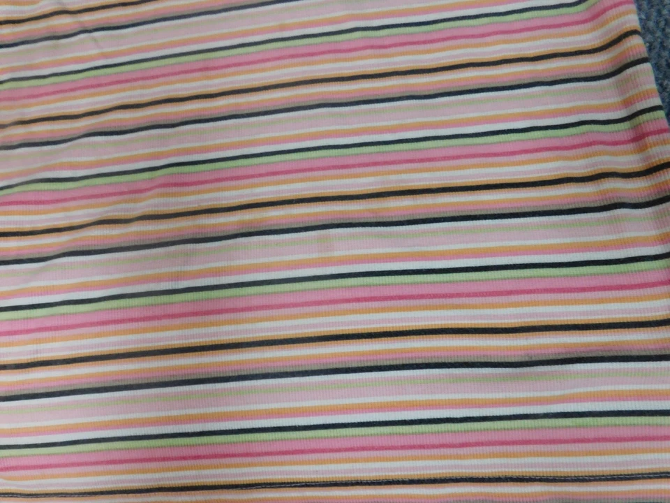 Blusa blanca ciervo mujer 16W Plus jersey a rayas elástico h Foto 4 de 4