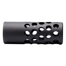 Titanium Full Port Muzzle Brake (Black)