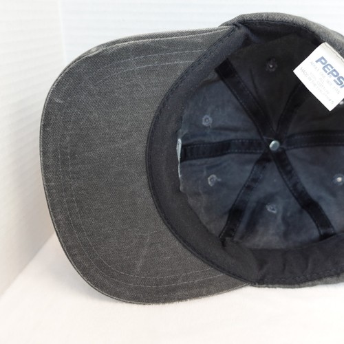 Vintage Pepsi Mütze Kappe grau Riemen hinten Herren verstellbar 90er - Bild 7 von 10