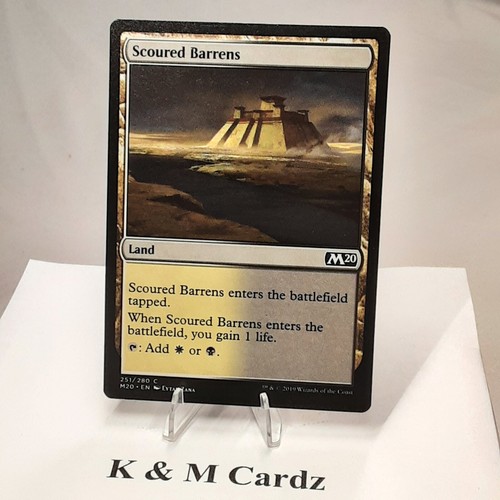 MTG - M20 - Scoured Barrens - #251 - Picture 1 of 3