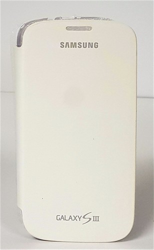 Original Samsung Protective Flip Cover For Galaxy S3 S III White & Hot Pink - Picture 6 of 7