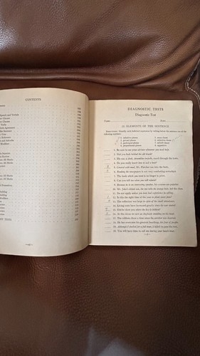 1945 Revised Edition English Fundamentals Form B D. W. Emery J. M. Kierzek - Picture 4 of 9
