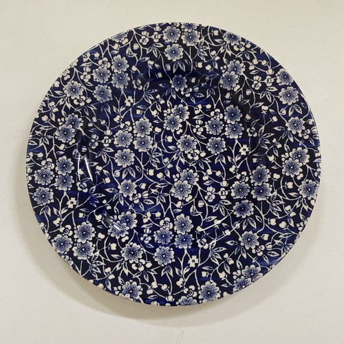 Juego de 4 platos de ensalada Queens florales azules blancos 8,5" granja campo - Imagen 2 de 9