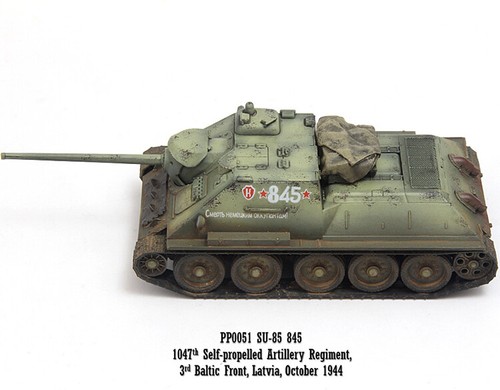 1/72 Su-85 Anti-Tank Vehicle 1944 Tank Model of The Baltic Third Front Army #845 - Picture 11 of 14