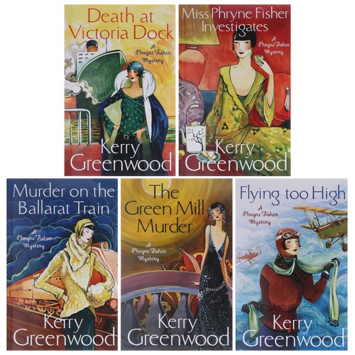 Miss Phryne Fisher Investigates By Kerry Greenwood 5 Books Collection Set - PB - Picture 3 of 5