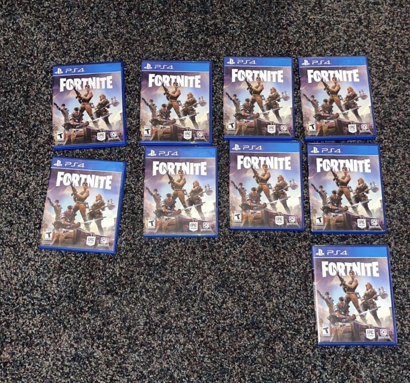 Fortnite (PlayStation 4, 2017) HUGE LOT! CIB AND MORE ALL