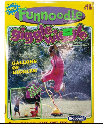 Retro 90's Kidpower Water Funnoodle Giggle Wiggle Sprinkle Toy NOS - Picture 3 of 11