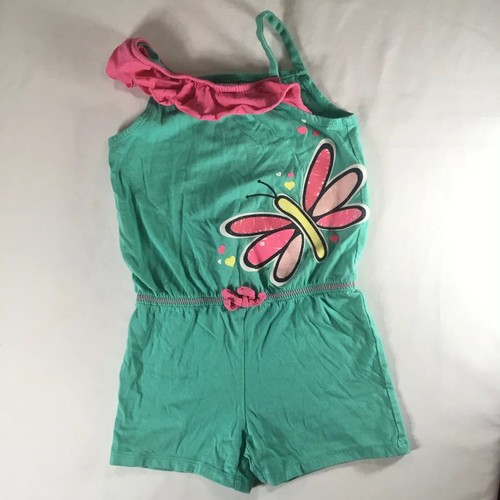 Lot of 4 Summer Girls Clothes Circo 4 - 4T Beach Romper Skirt Skort Shorts Shirt - Picture 2 of 8