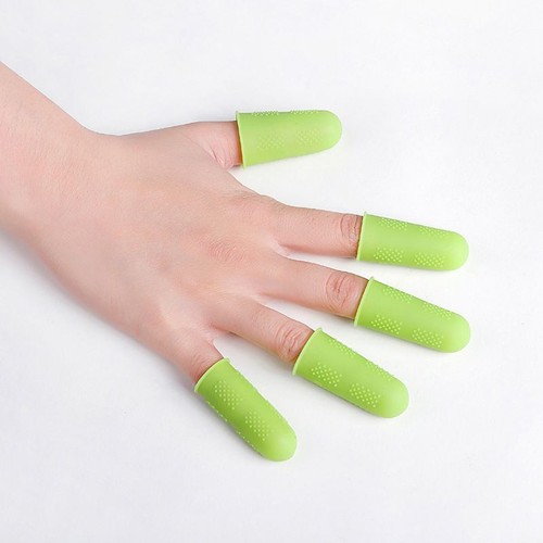 Durable Silicone Finger Protectors for Cross Stitch Ironing Embroidery 3Sizes 5X - Picture 7 of 10