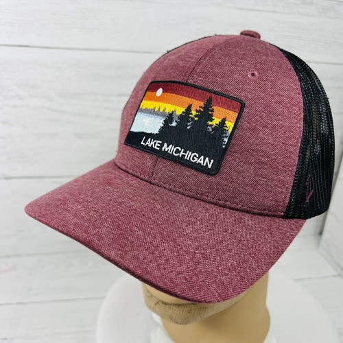 Lake Michigan Baseball Hat Cap Adjustable Embroidered Zephyr Great Lakes - Picture 10 of 12