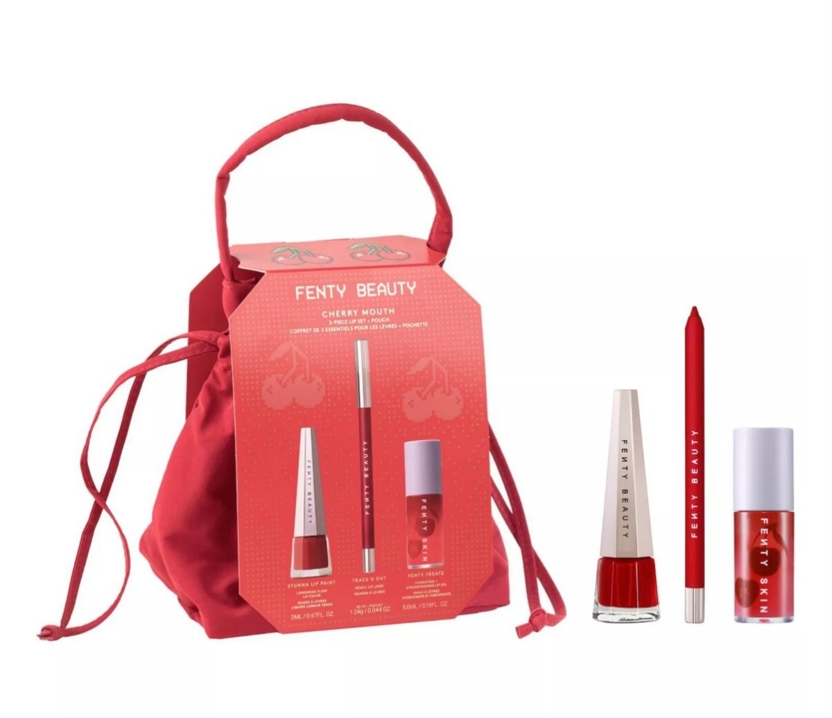 【FENTY BEAUTY】ホリデー限定⭐︎フルサイズリップグロス３本セット 楽天市場】Fenty Beauty フェンティビューティー リップグロス