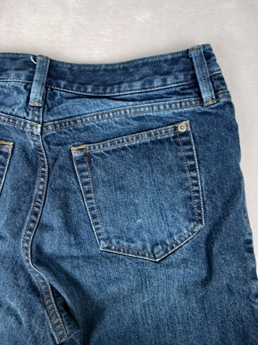Eddie Bauer Jeans Womens 10 (32x30) Boyfriend Relaxed Flannel Lined High Rise - Bild 7 von 11