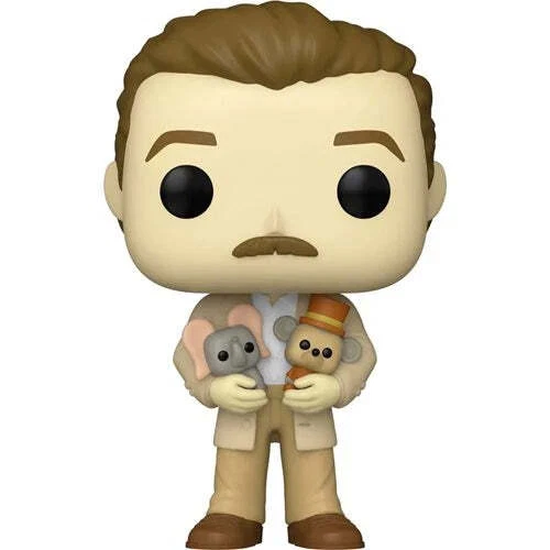 Funko POP! Icons: Disney 100 #76 - Walt Disney Dumbo & Timothy w/ Protector