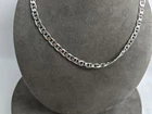 Sterling Silver Men Necklace Chain 50cm THINK POSITIVE Antonio Marsocci