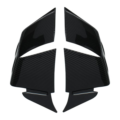 Front Spoiler Aerodynamic Winglets Fairing Side Wing For BMW S1000RR M1000RR - Picture 11 of 12