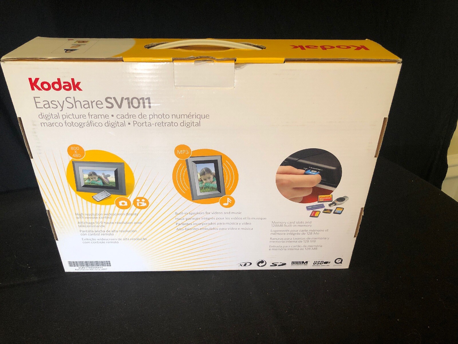 Kodak Easyshare Sv1011 10 Digital Picture Frame For Stock Photo
