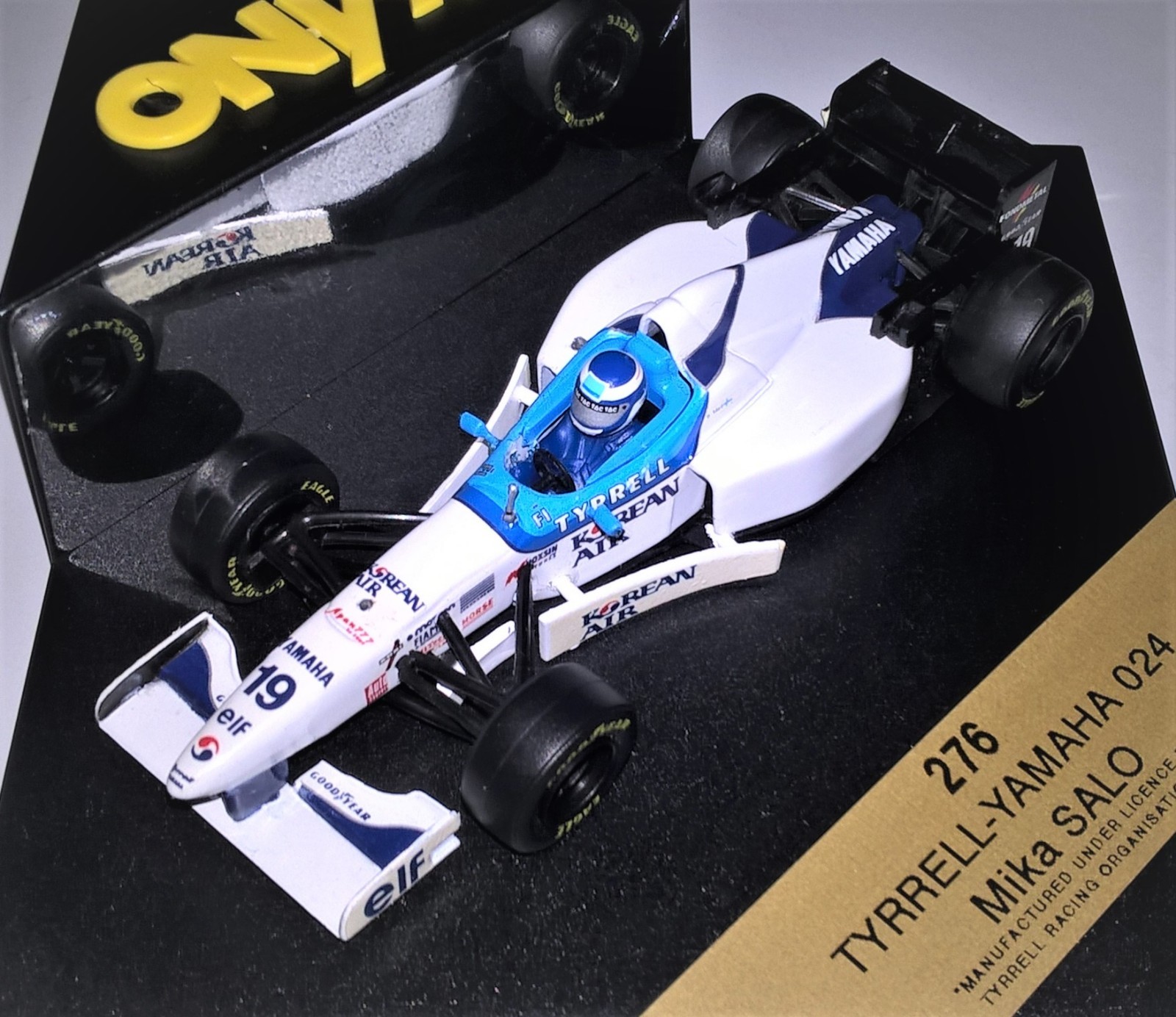 RARE NEW CLASSIC ONYX 1 43 1996 Tyrrell-Yamaha 024 Mika Salo RARE NEW CLASSIC ONYX 1 43 1996 Tyrrell-Yamaha 024 Mika Salo