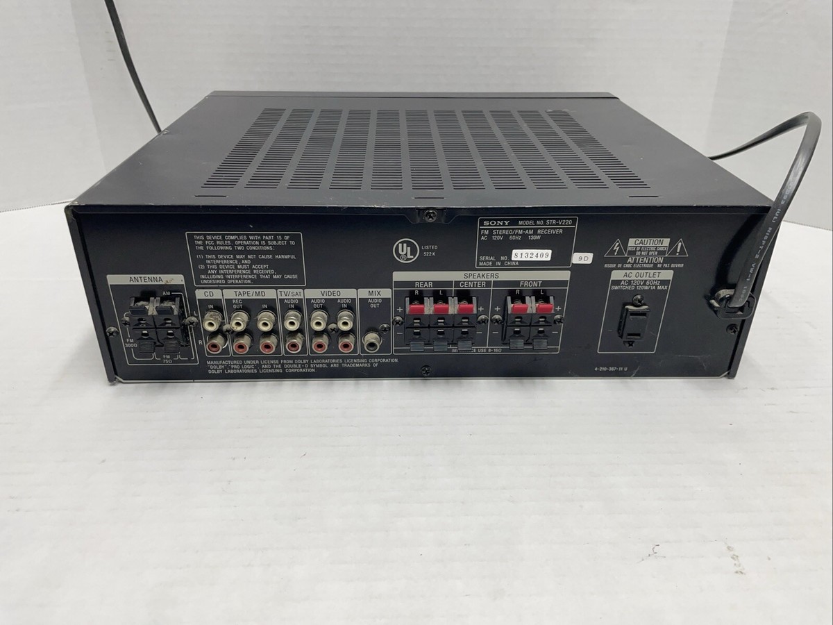 ラジオ・コンポ SONY STR-201 FM /AM STEREO RECEIVER ラジオ・コンポ SONY STR-201 FM /AM STEREO RECEIVER ラジオ